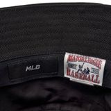  Nón Bucket MLB - Basic Canvas Leather Logo Hat Cleveland Guardians - 3AHTVL14N-45BKS 
