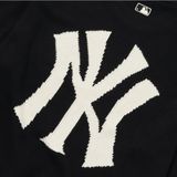  ÁO SWEATER MLB - BASIC BIG LOGO OVERFIT SWEATER NEW YORK YANKEES - 3AKPB0126-50BKS 