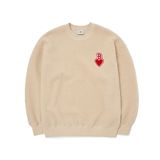 Áo Sweater MLB Heart Fleece Over Sweat Boston Redsox