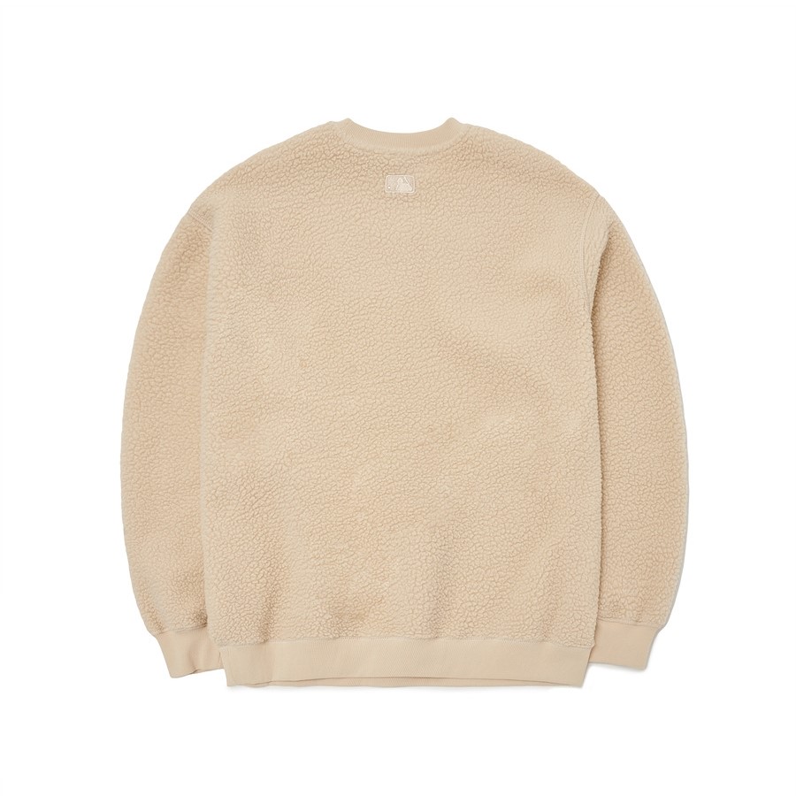 ☆MLB Korea☆ Heart Overfit Man to Man NY Cream 3amth0426-43bgl-