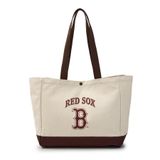  Túi Tote MLB Korea - Vintage Lettering Shopper Bag Boston Red Sox - 3AORV015N-43CRS 