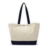  Túi Tote MLB Korea - Vintage Lettering Shopper Bag NY Yankees - 3AORV015N-50CRS 