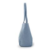  Túi Tote MLB Korea - Vintage Lettering Denim Shopper Bag LA Dodgers - 3AORV025N-07SBL 