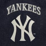  Túi Tote MLB Korea - Vintage Lettering Denim Shopper Bag NY Yankees - 3AORV015N-50CRS 