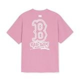  Áo thun MLB Basic Street Logo Over Fit T Shirts Boston Redsox - 3ATSB0353-50WHS 