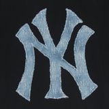  Áo thun MLB - Denimlike Monogram Big Lux Over Fit T-Shirt NY Yankees - 3ATSM0953-50BKS 