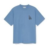  Áo thun MLB Denimlike Monotive Over Fit T Shirts LA Dodgers - 3ATSM1053-07SBD 