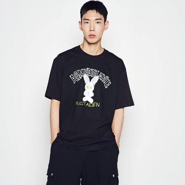 Áo thun ADLV - Acmé de la vie Blur Alien Short Sleeve T-shirt Black