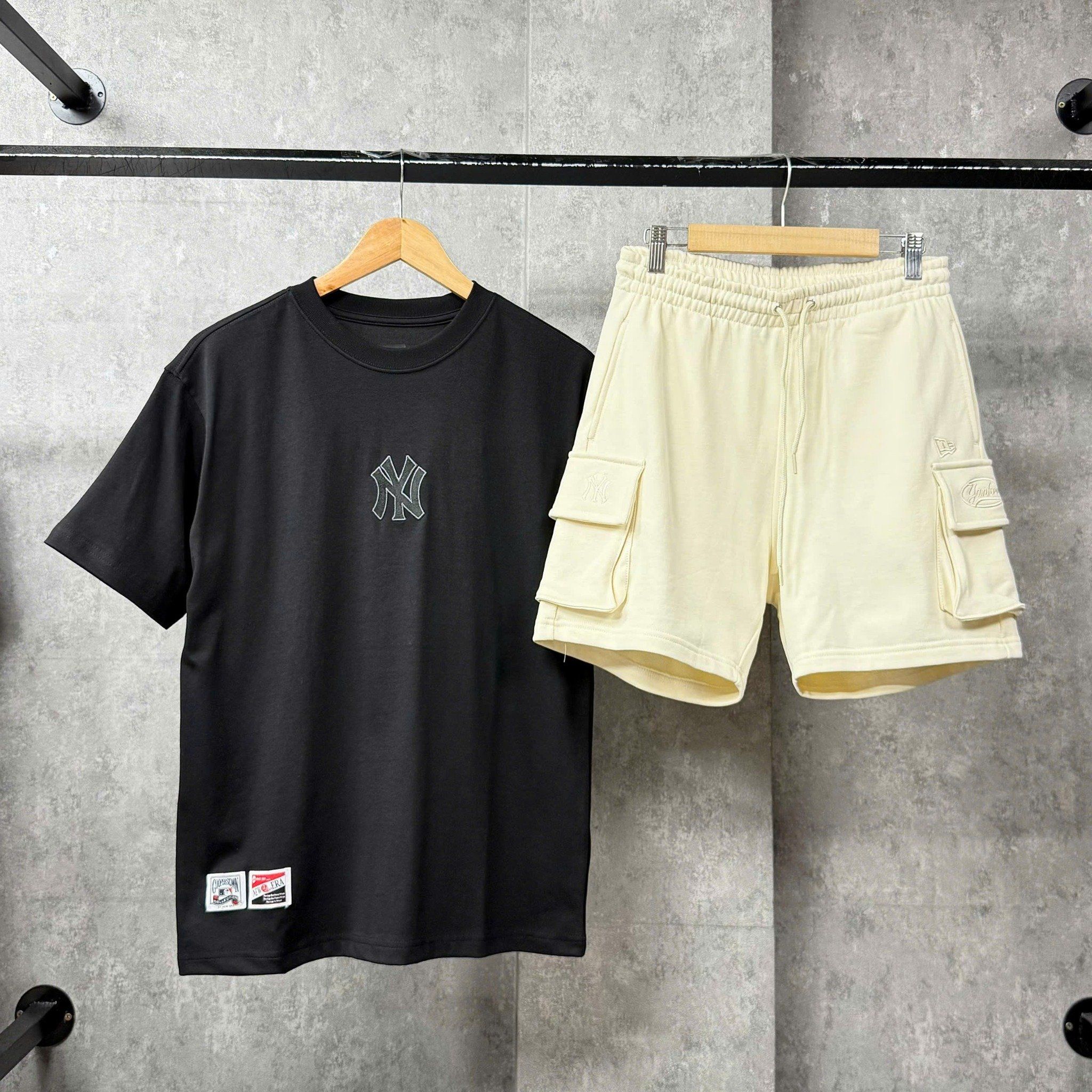  Áo Thun New Era - [Unisex] NY Mini Logo T-Shirt Black 