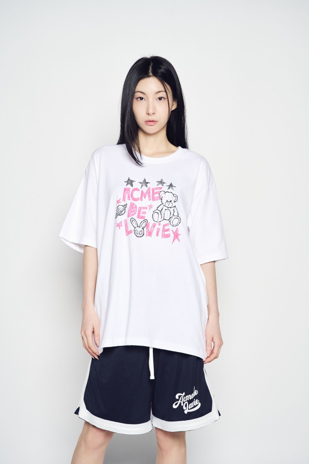  Áo thun ADLV - Acmé de la vie Universe Drawing Short Sleeve T-shirt 