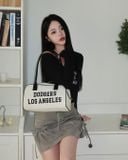  Túi MLB Korea - Varsity Cleveland Guardians Shoulder Bag - 3ABQL014N-07CRM 