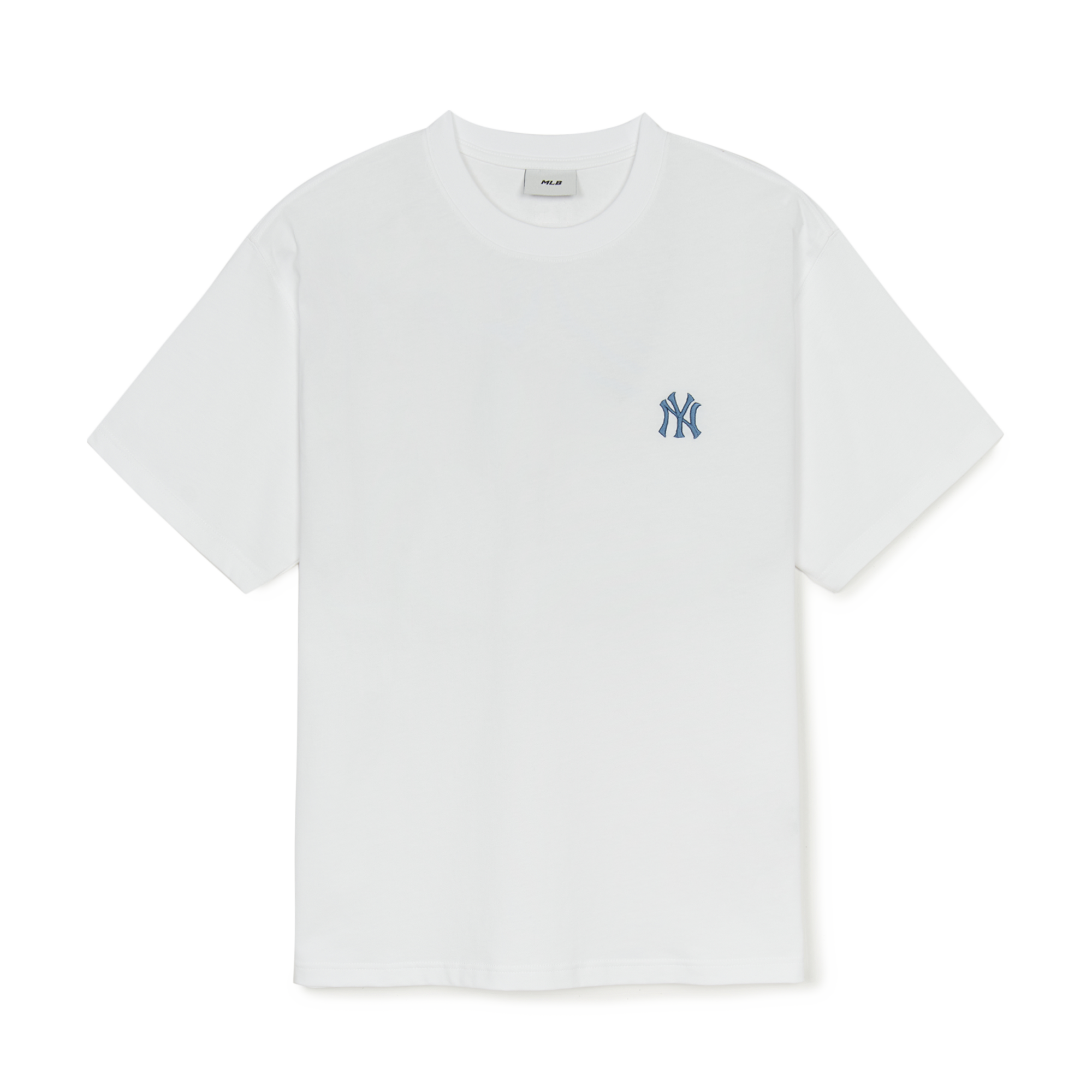  Áo thun MLB [Unisex] Basic Street Cursive Overfit NY Yankees - 3ATSB5353-50WHS 