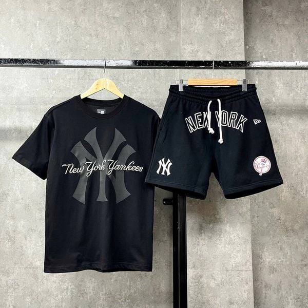Áo Thun New Era - [Unisex] New York Yankees T-Shirt Black - 13558690