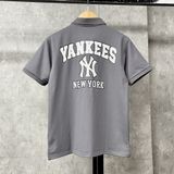  Áo Polo New Era - [Unisex] New York Yankees 3D Logo T-Shirt Grey - 16998754 