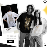  Áo thun Life Work - Gold Big Radog Short Sleeve Black T-shirt - LW225TS299 