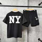  Áo Thun New Era - [Unisex] NY Back Logo New York TM T-Shirt Black - 15655588 