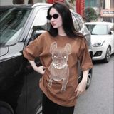  Áo thun Life Work - Life Work Big Logo Basic Brown - LW255TS990 