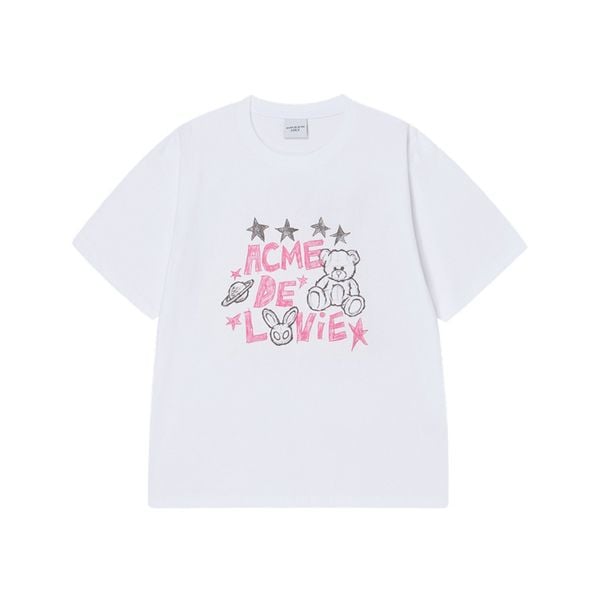 Áo thun ADLV - Acmé de la vie Universe Drawing Short Sleeve T-shirt