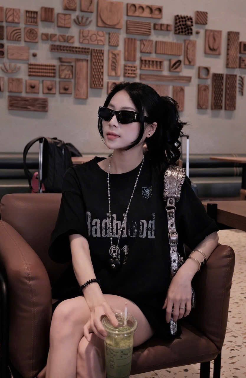【BADBLOOD】 Sun Faded2 Cut Off Tee - Black Áo Thun Badblood - Sun Faded 2 1/2 T-shirt Black - w-tee24