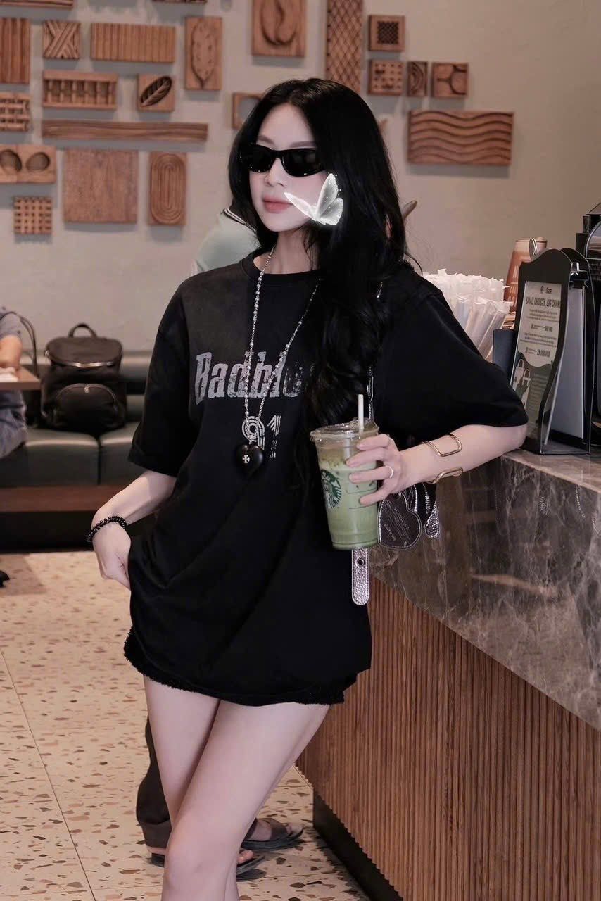 Áo Thun Badblood - Sun Faded 2 1/2 T-shirt Black - w-tee24