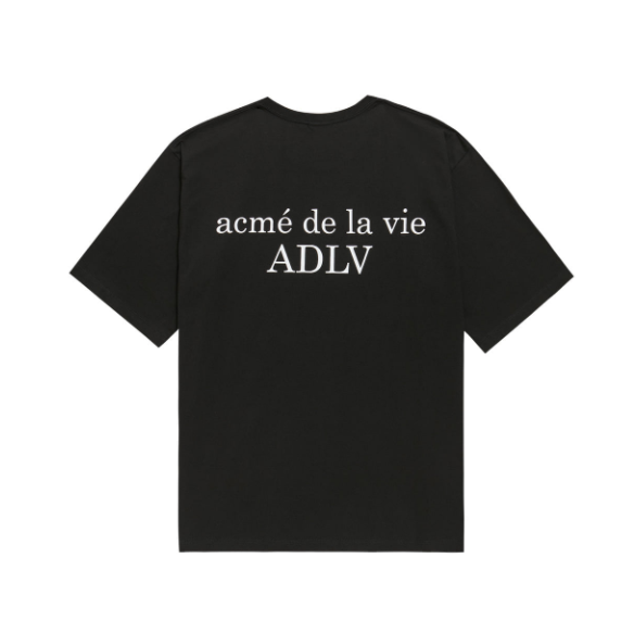 Áo ADLV Baby Face Short Sleeve T-Shirt Black Candy
