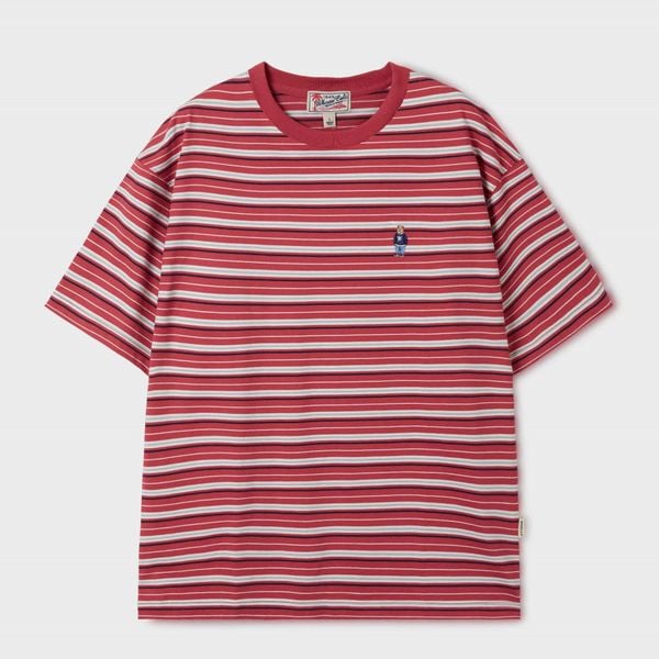 Áo Thun WHOAU [Unisex] - Steve Multi Stripe T-Shirt - WHRSF2551U