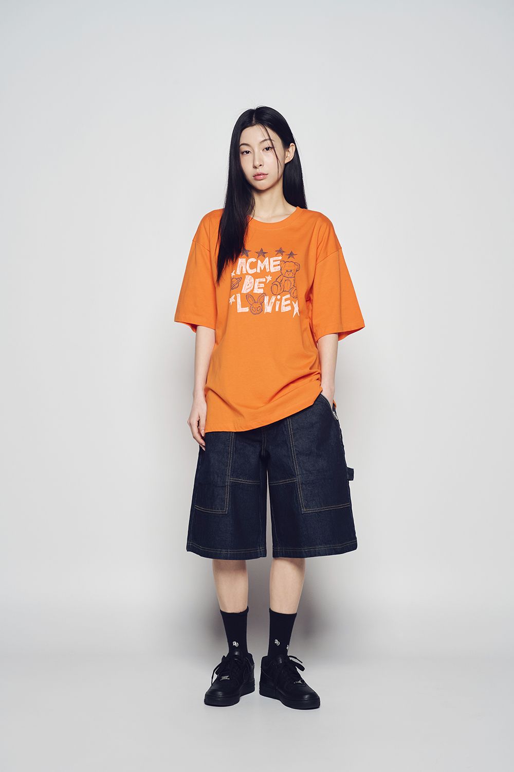  Áo thun ADLV - Acmé de la vie Universe Drawing Short Sleeve T-shirt 