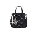  Túi Đeo Chéo MLB Korea - Dia Monogram Jacquard Mini Cross Bag NY Yankees - 3ACRS054N-50BKS 