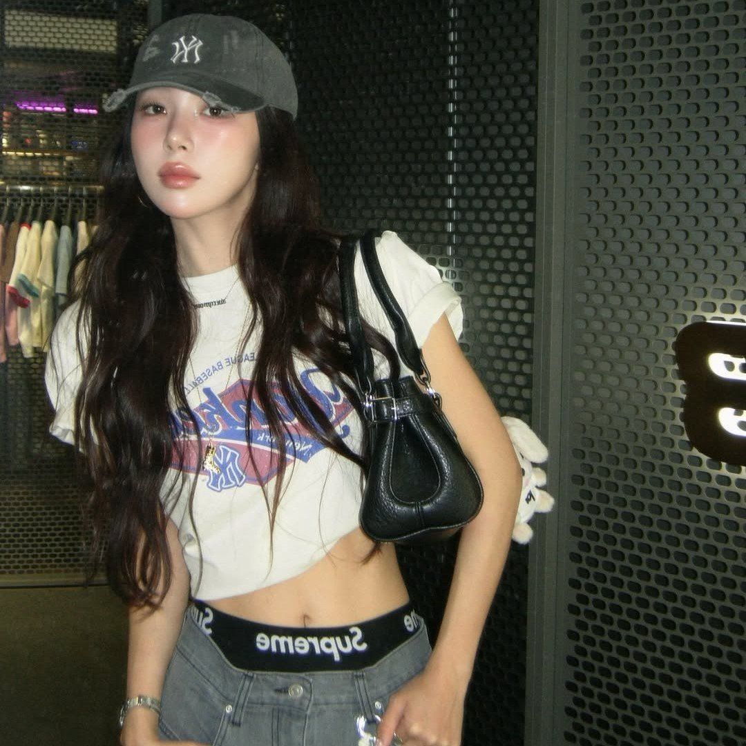  Nón MLB Korea - [Unisex] Damage Washed Unstructured Ball Cap NY Yankees - 3ACPVV34N-50CGS 