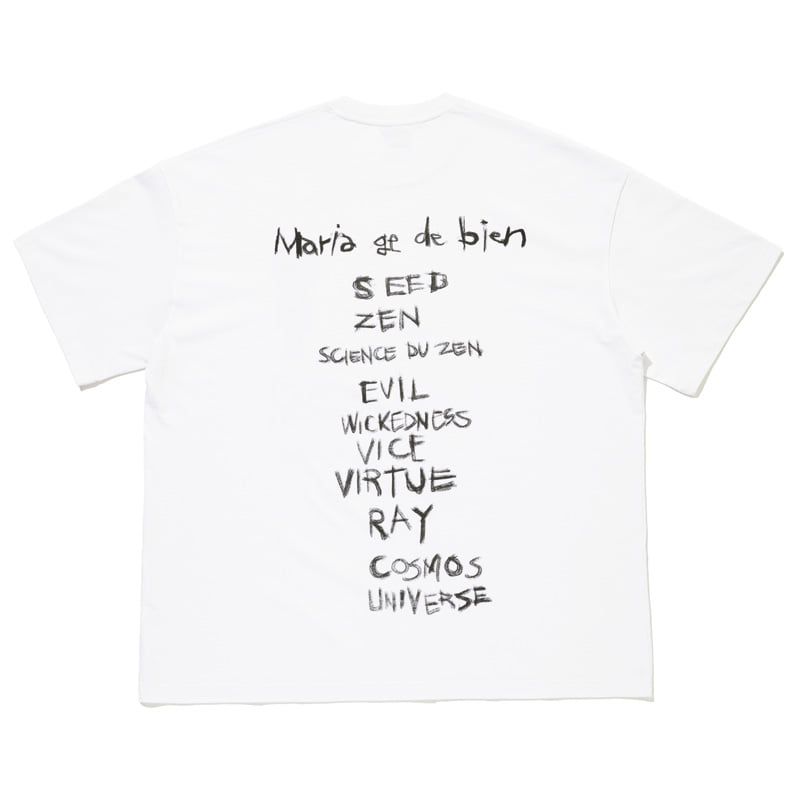  Áo thun Mariagedebien (MGDB) -  [Maria Jude Vienne] White T-Shirt - 055 