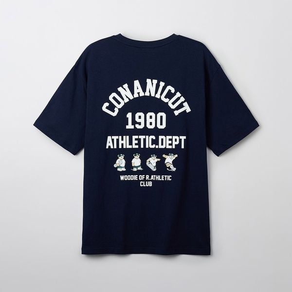  Áo Thun WHOAU [Unisex] - (Woody) CONANICUT Short Sleeve T-shirt - SPRPF24C55 
