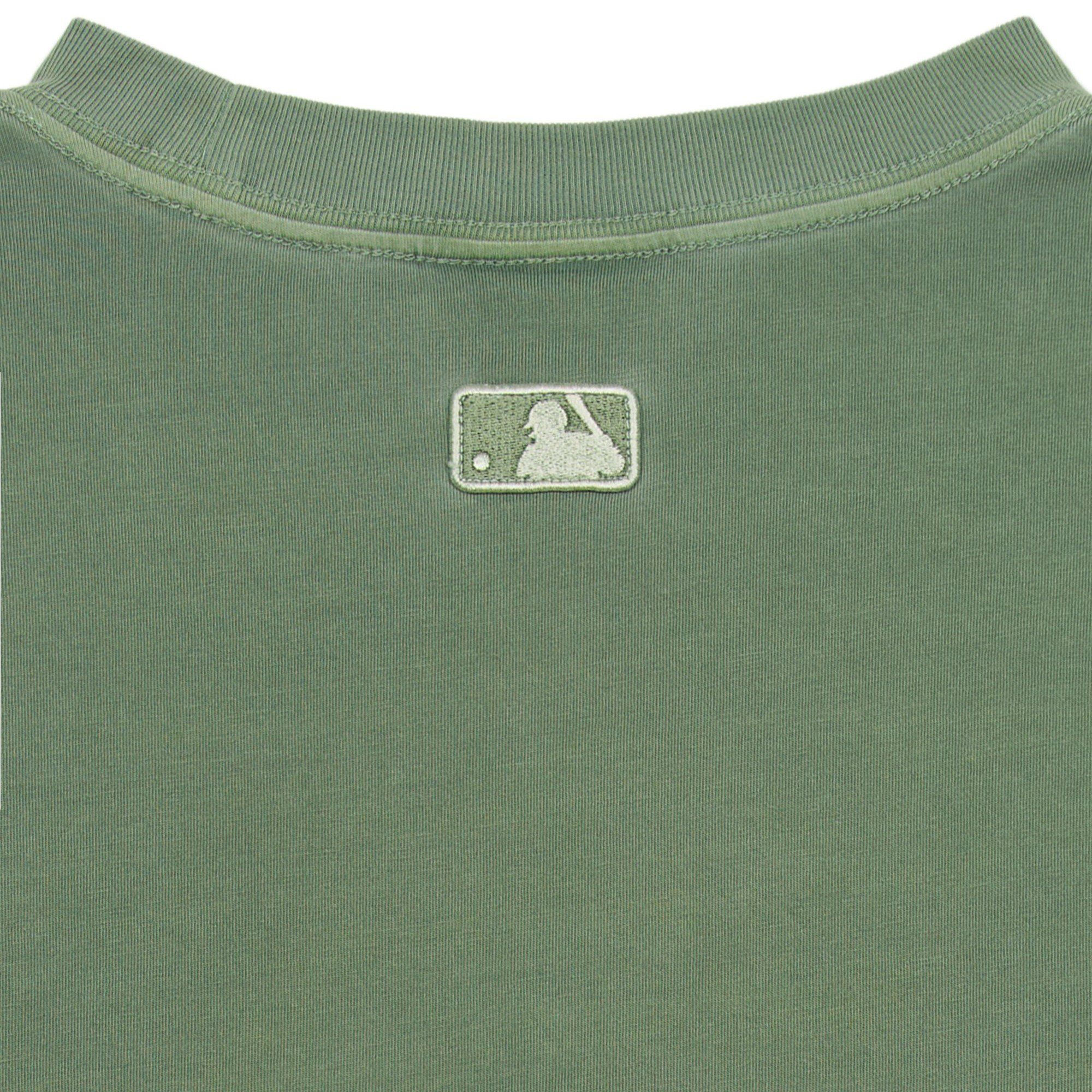 [MLB] Vintage Washing Mega Overfit T-Shirt ★大人気★ Varsity Washing Vintage Over Fit T-Shirts New York Yankees