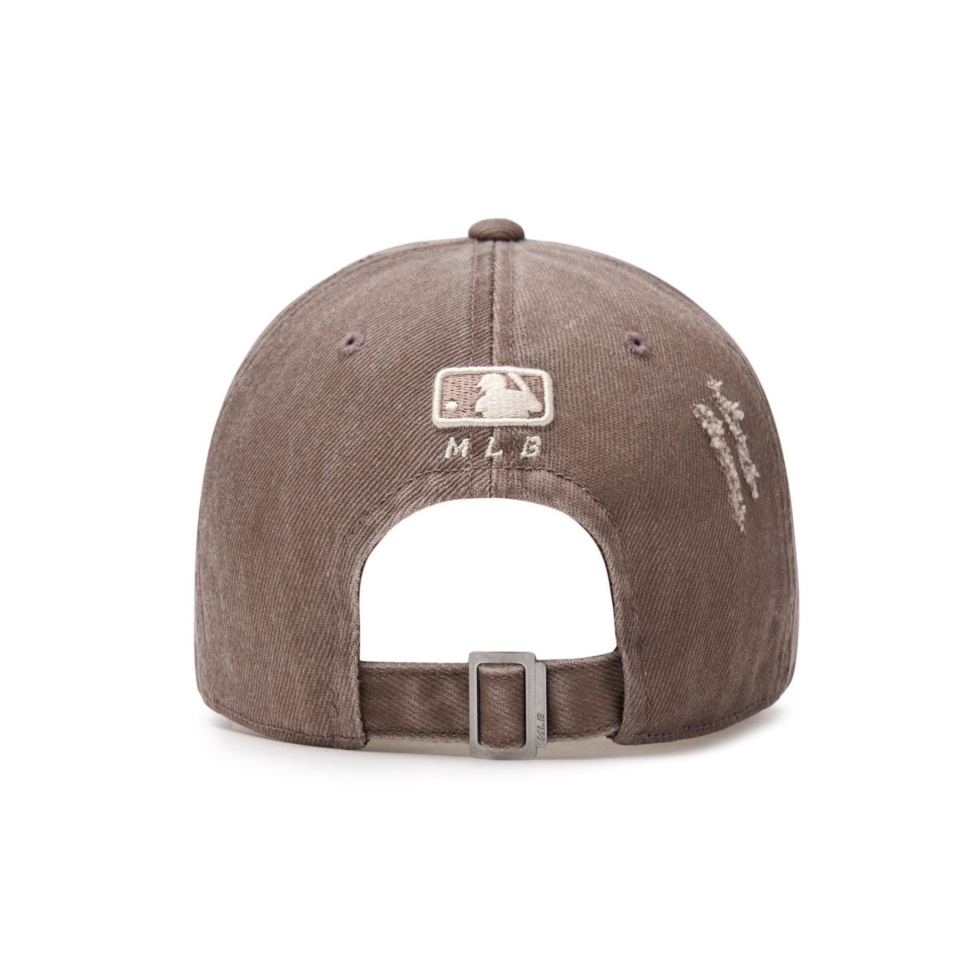 ◆MLB Korea◆ MLB Washed Mini Logo LA Dodgers Unstructured B MLB KOREA Damaged Washed Unstructured Ball Cap LA Dodgers