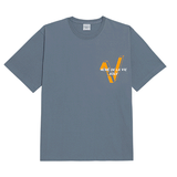  Áo thun - Acmé de la vie - ADLV V SYMBOL LOGO SHORT SLEEVE T-SHIRT GREY 