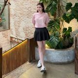  Áo Thun New Era - [Unisex] LA Dodgers Big Front Logo T-Shirt Pink - 17878526 