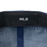  Nón MLB Korea - Embo Logo Denim Structured Ball Cap NY Yankees - 3ACPDM04N-50INS 