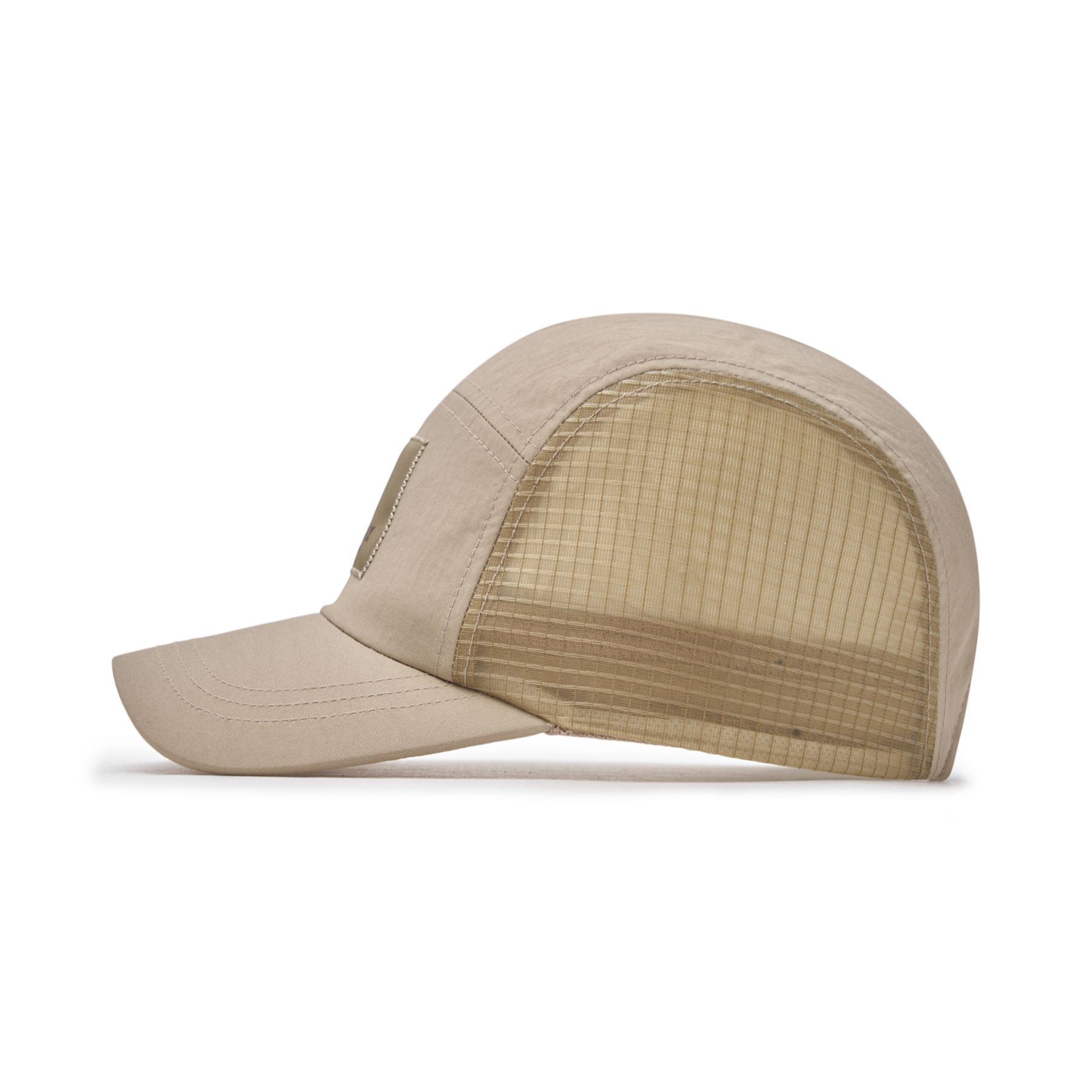 キャップ MLB Korea Gofcore Lettering Camp Cap BOS PtnBeige 3ACPB015N- Nón MLB Korea [Unisex] Gofcore Camp Cap Boston Red Sox