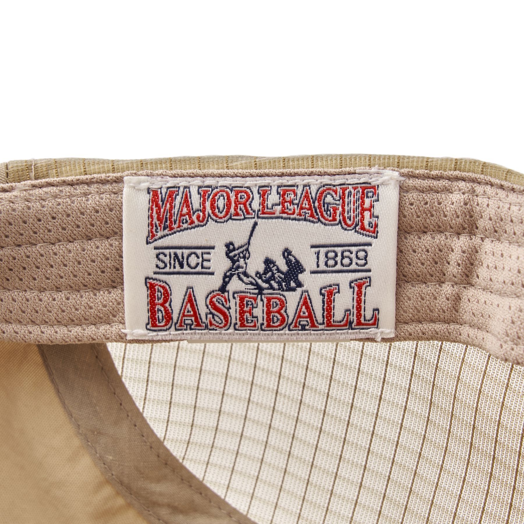 キャップ MLB Korea Gofcore Lettering Camp Cap BOS PtnBeige 3ACPB015N- Nón MLB Korea [Unisex] Gofcore Camp Cap Boston Red Sox