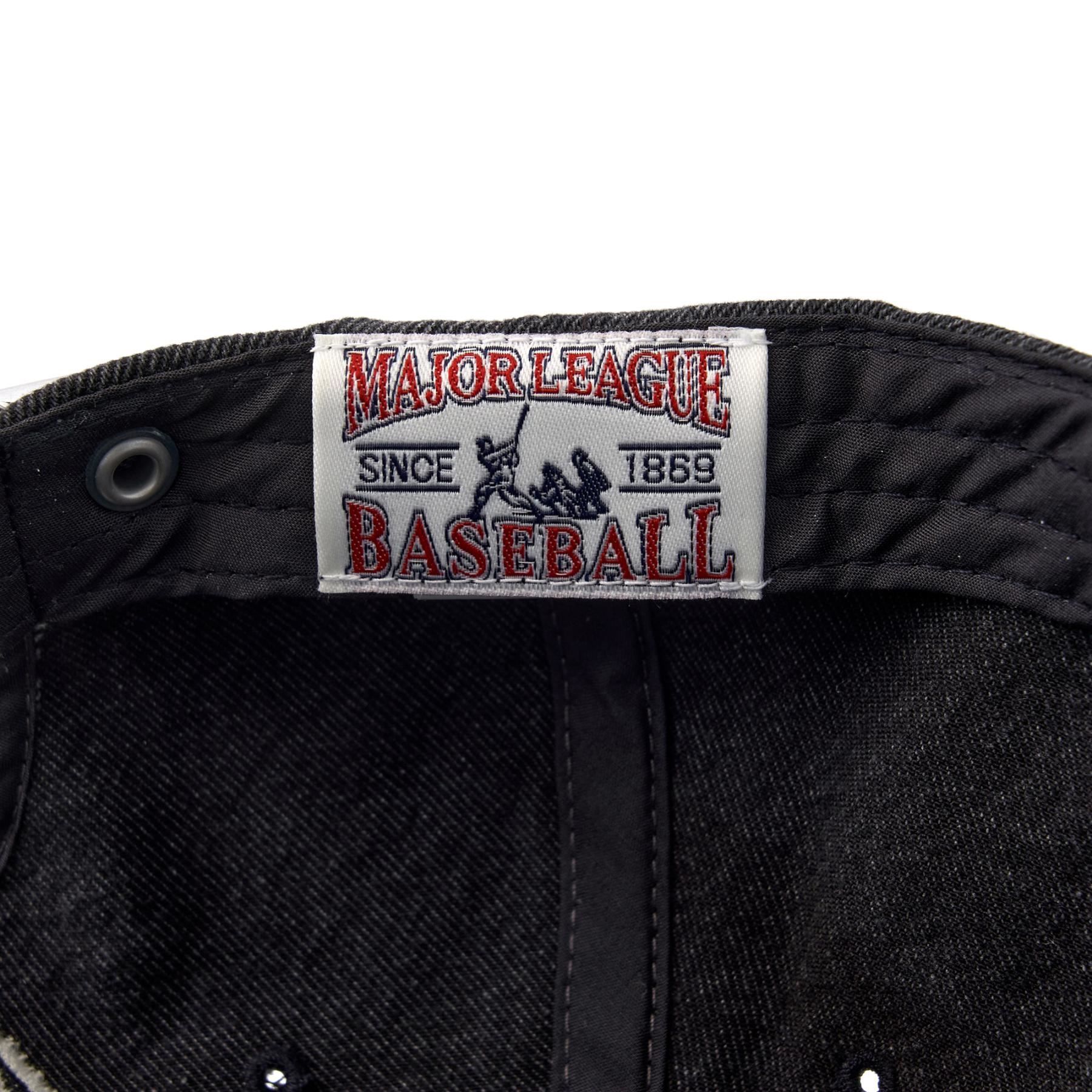  Nón MLB Korea - [Unisex] Denim Coopers Unstructured Ball Cap NY  Yankees - 3ACPD045N-50BKS 
