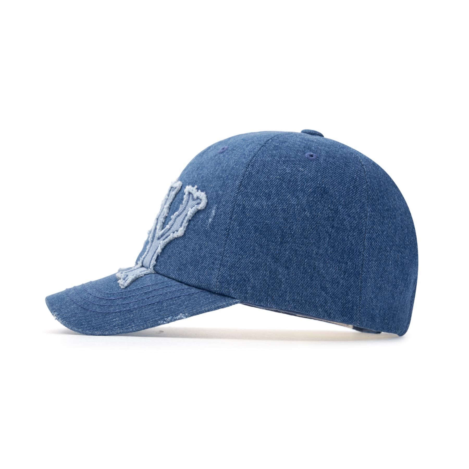  Nón MLB Korea - [Unisex] Denim Coopers Unstructured Ball Cap NY  Yankees - 3ACPD045N-50INS 