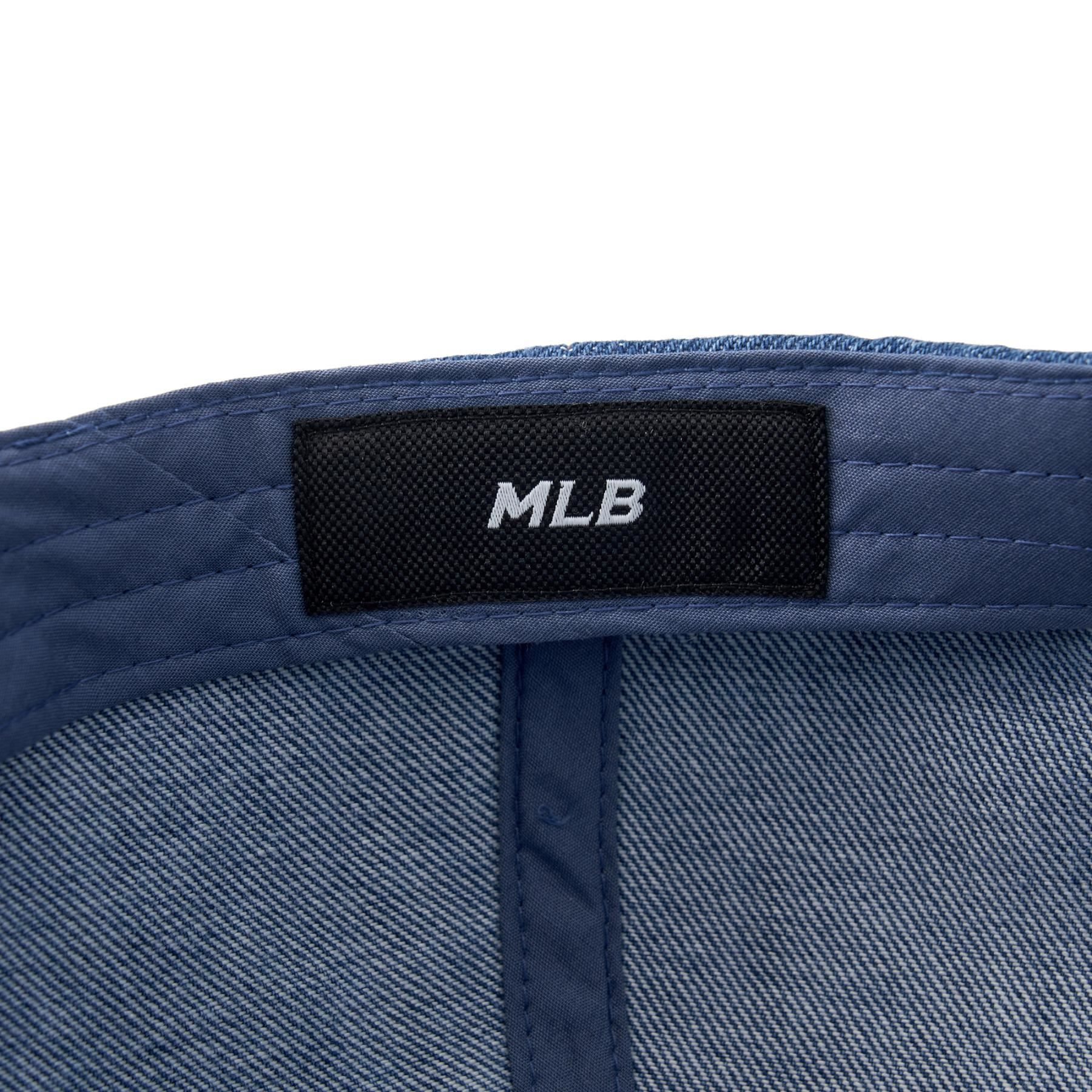 Nón MLB Korea - [Unisex] Denim Coopers Unstructured Ball Cap NY  Yankees - 3ACPD045N-50INS 
