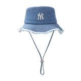  Nón Bucket MLB - [Unisex] Color Denim New York Yankee Bucket - 3AHTD025N-50BLL 