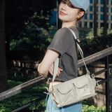  Túi Xách MLB Korea - Basic Gofcore Pocket Crossbody Boston Red Sox - 3ACRB035N-43SAS 