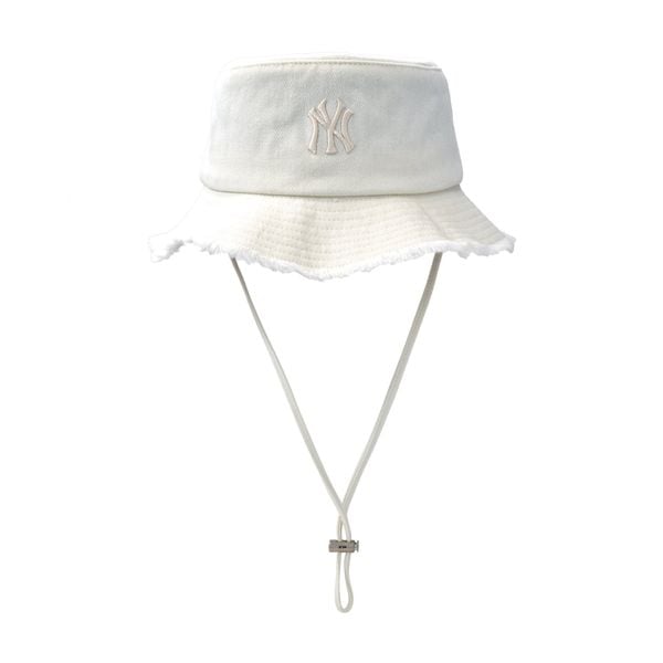 Nón Bucket MLB [Unisex] Color Denim NY Yankee Bucket - 3AHTD025N-50CRS