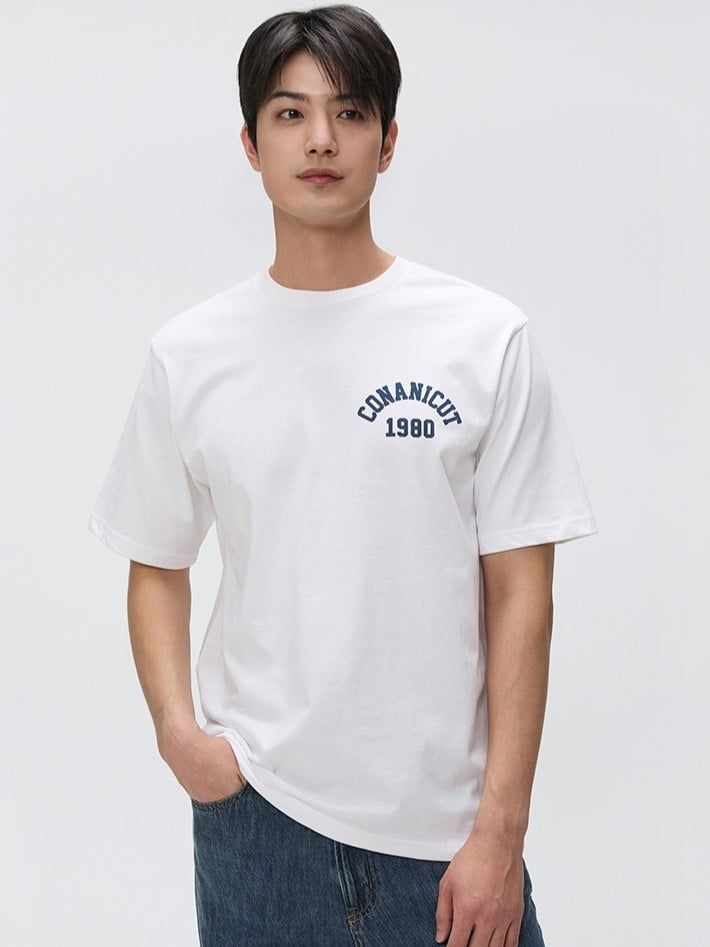  Áo Thun WHOAU [Unisex] - (Woody) CONANICUT Short Sleeve T-shirt - SPRPF24C55 