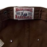  Nón MLB Korea - Varsity Lettering Unstructured Ball Cap NY Yankees - 3ACPV065N-43BRS 