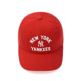  Nón MLB Korea - Varsity Lettering Unstructured Ball Cap NY Yankees - 3ACPV065N-50RDD 
