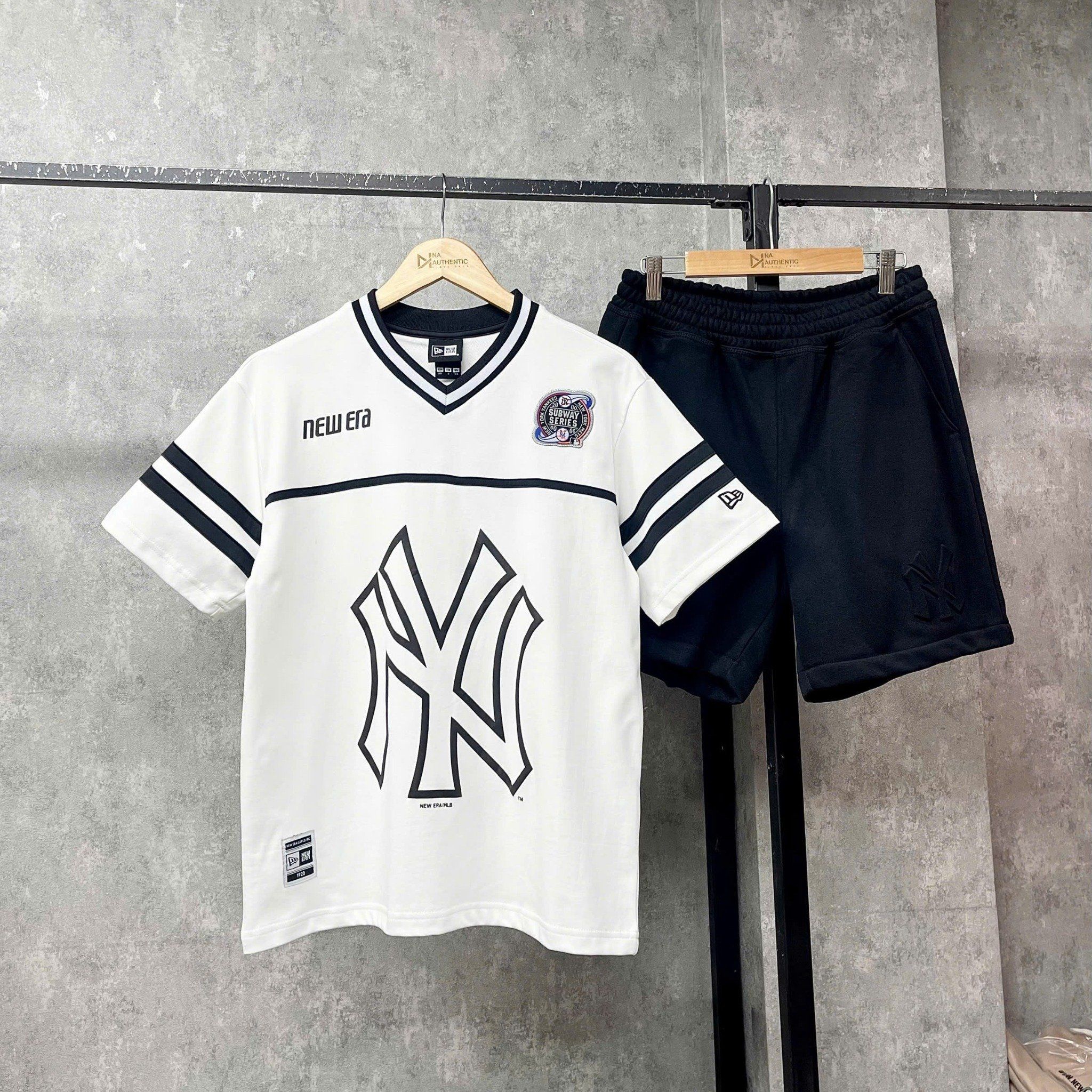  Áo Thun New Era - [Unisex] New York Yankees Jersey T-Shirt White - 13505023 