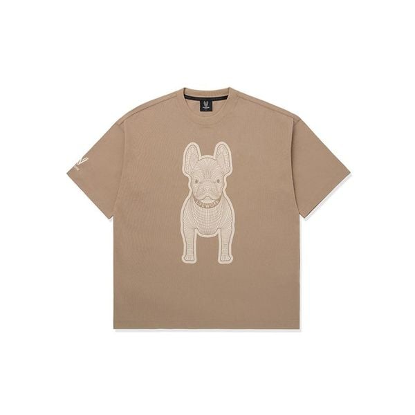  Áo thun Life Work - Silket Racket Dark Beige Short -  LW255TS982 