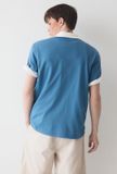  Áo Thun WHOAU [Unisex] - Steve Patch T-shirt Blue - WHRAE2353U 